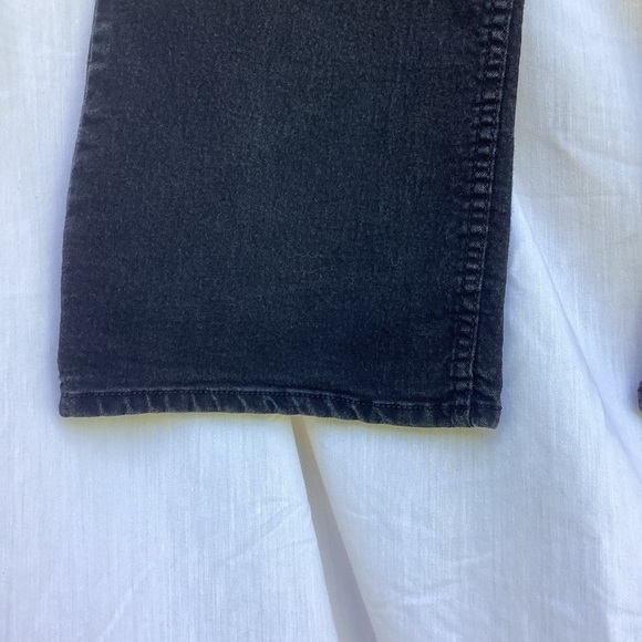 Lee Riders black midrise straight leg jeans, size 20M - Picture 2 of 11